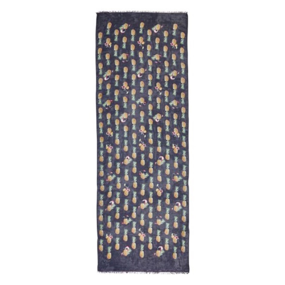 Vera Bradley NWT Toucan Party Soft Fringe Scarf - Picture 3 of 5